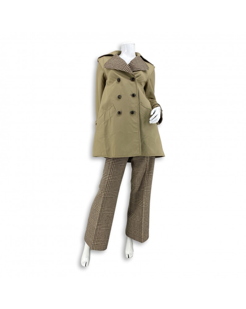 Valentino Trench and Assorted Pants Set 70's