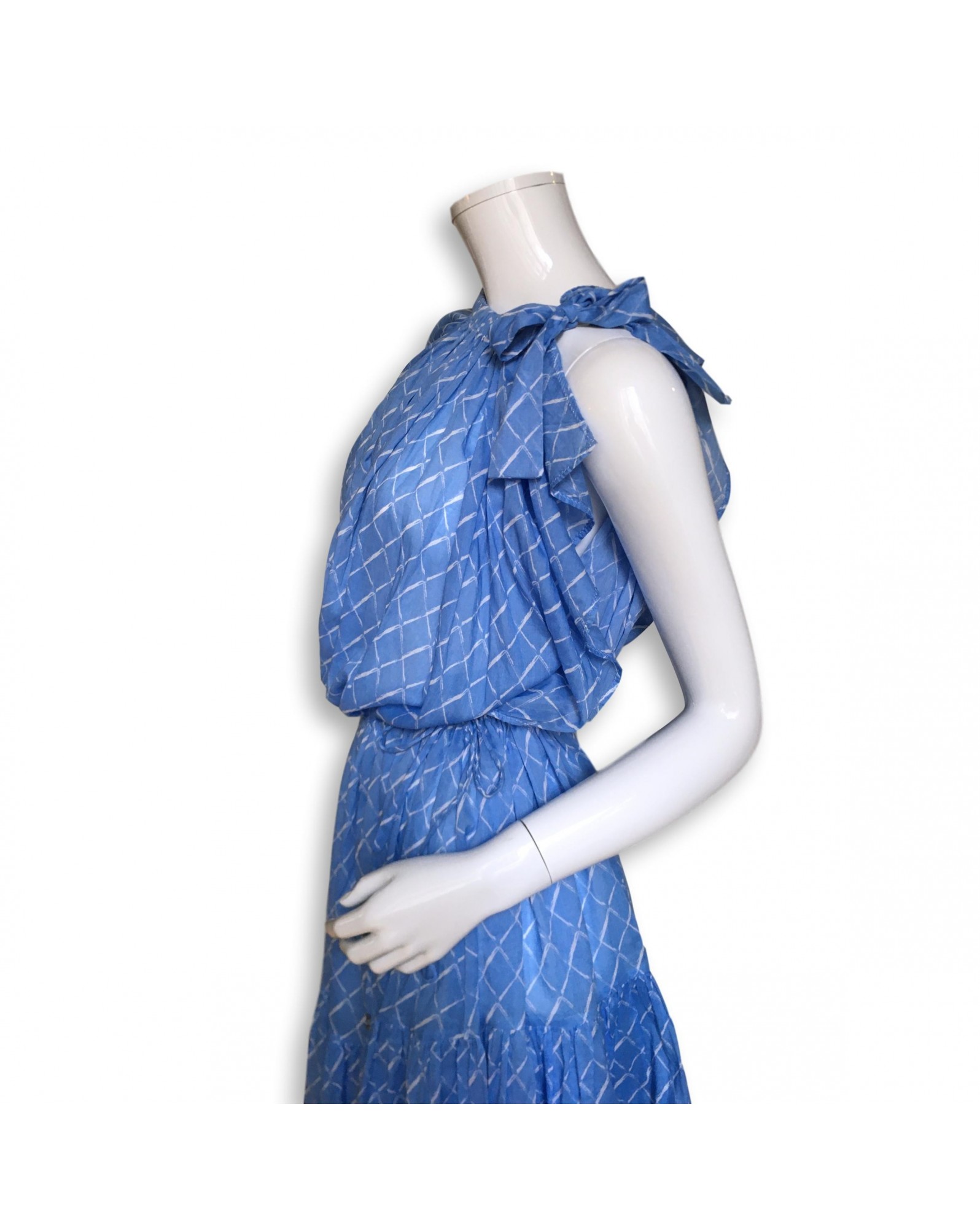Chanel Blue Dress